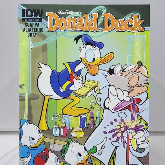 Walt Disney's: Donald Duck #2 (2015) IDW Publishing, Vol. 2, NM - Picture 1 of 12